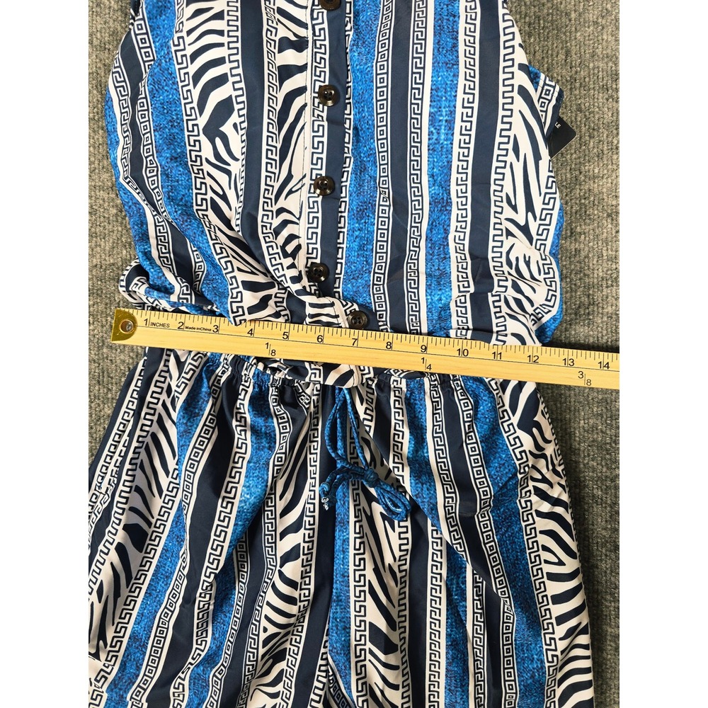 Summer Mae Swim Romper with Pockets One Piece Women with Short Boyleg Sz 6 - Picture 8 of 14
